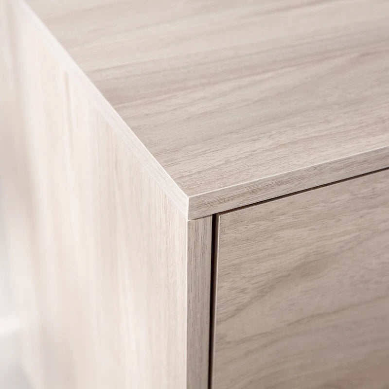 60-inch Mid-Century Modern 2-Door TV Stand