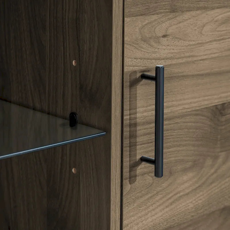 60-inch Mid-Century Modern 2-Door TV Stand