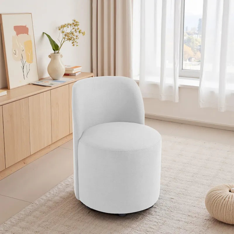 Luxury Upholstered Armless Dining Chair
