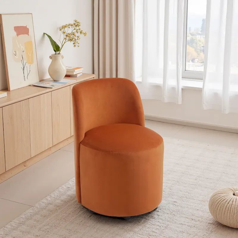 Luxury Upholstered Armless Dining Chair
