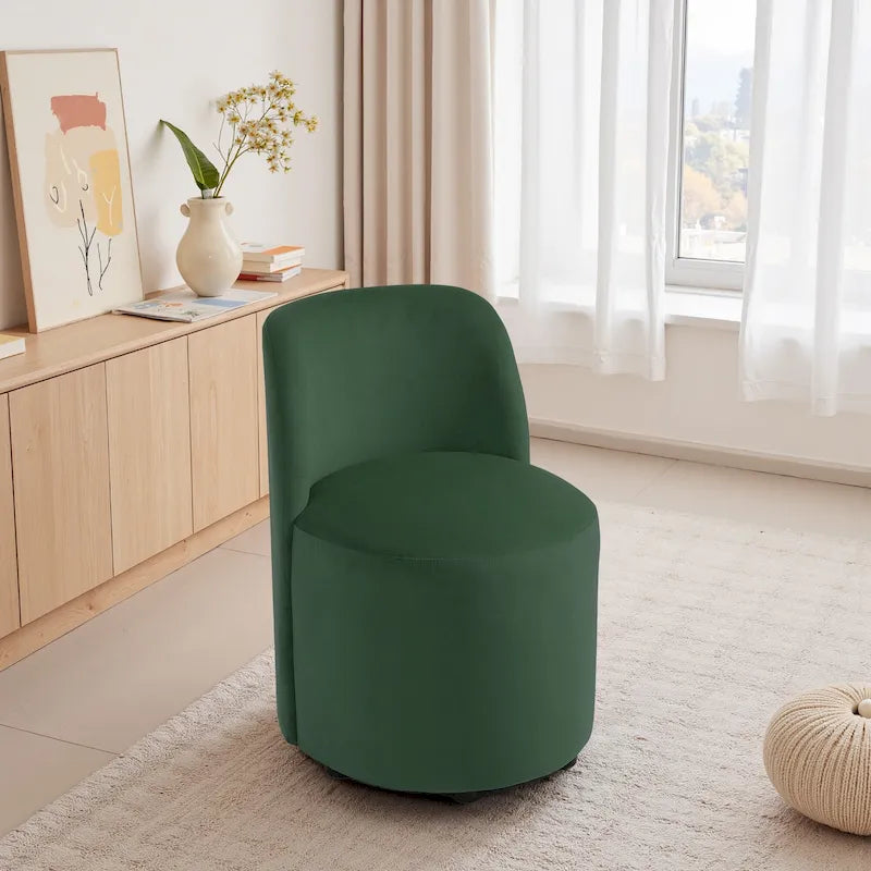 Luxury Upholstered Armless Dining Chair