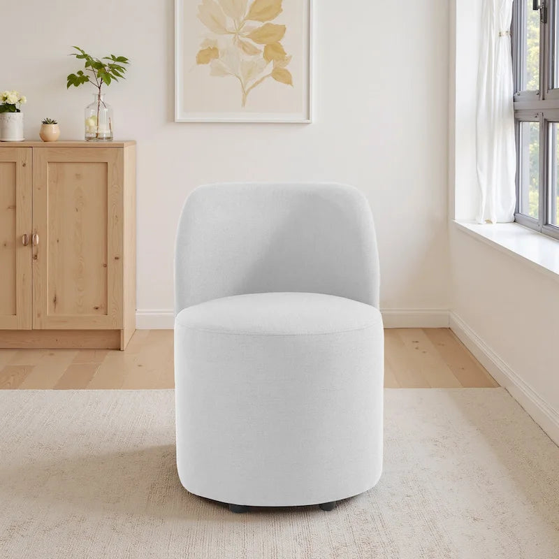 Luxury Upholstered Armless Dining Chair