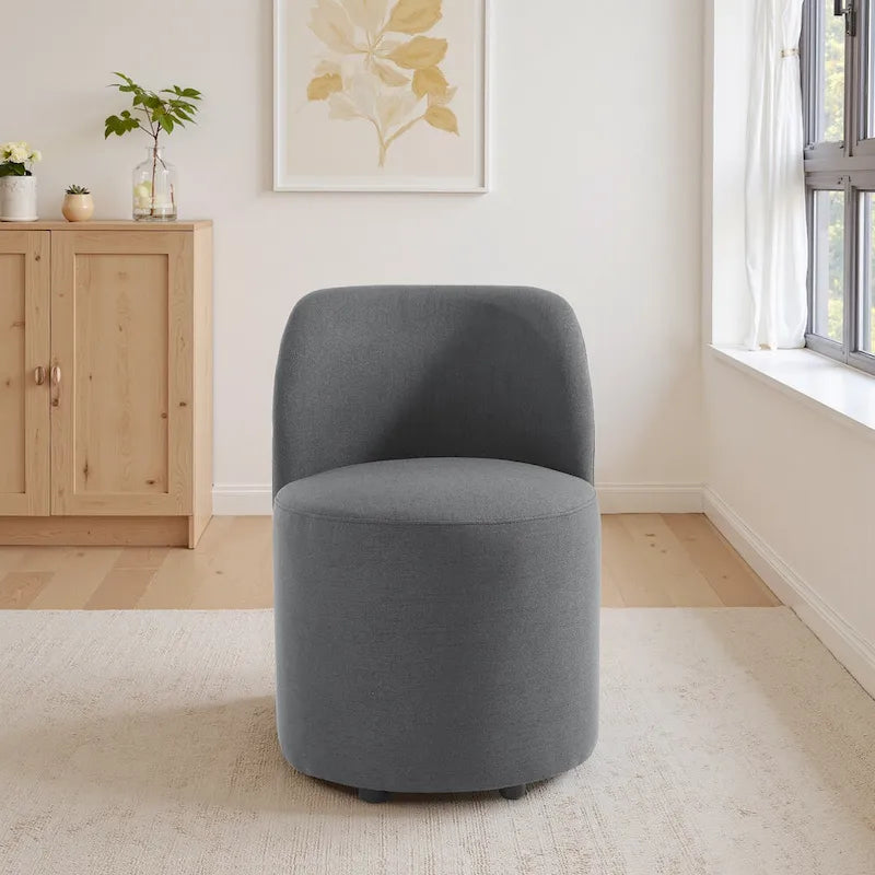 Luxury Upholstered Armless Dining Chair