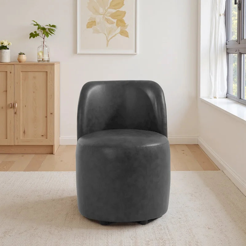 Luxury Upholstered Armless Dining Chair