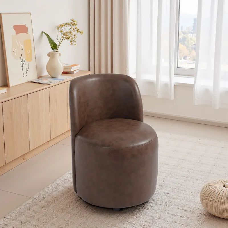 Luxury Upholstered Armless Dining Chair