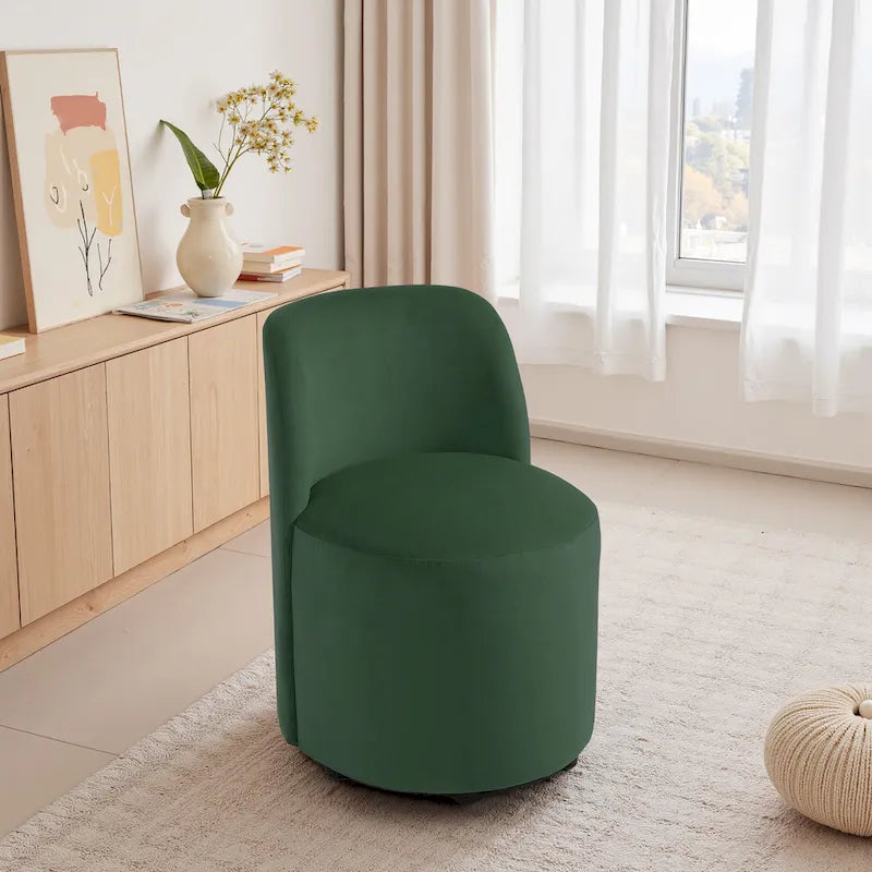 Luxury Upholstered Armless Dining Chair