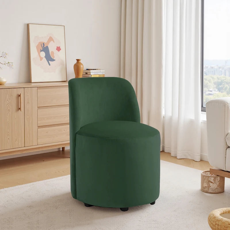Luxury Upholstered Armless Dining Chair
