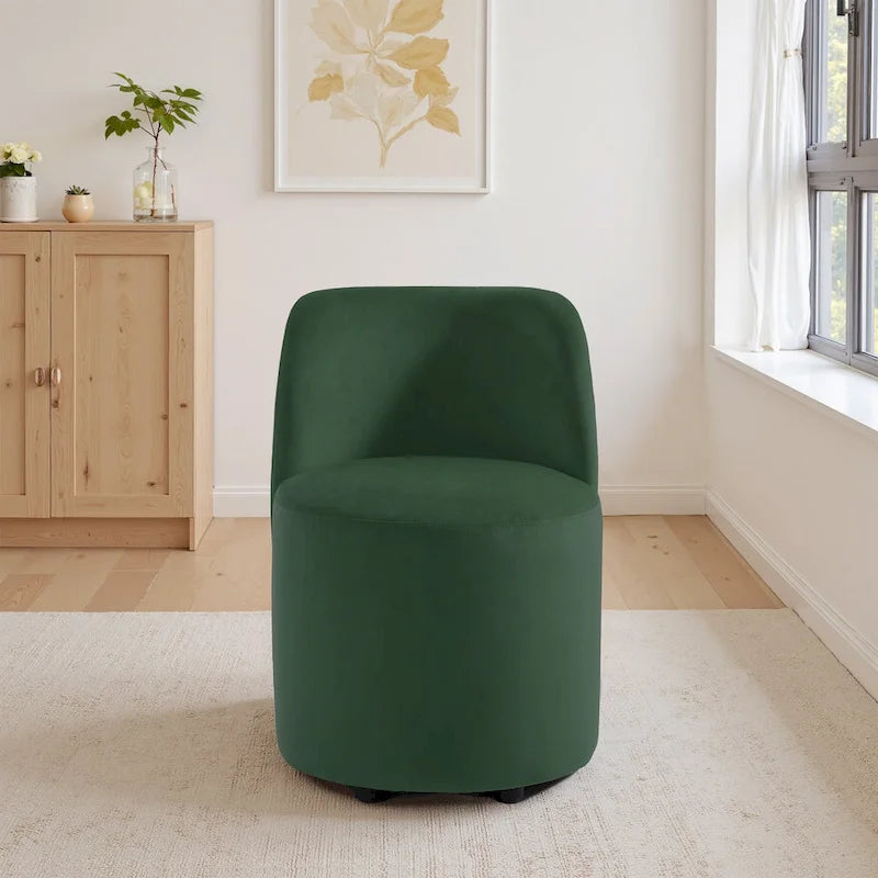 Luxury Upholstered Armless Dining Chair