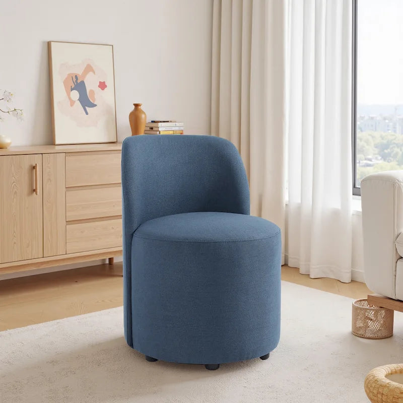 Luxury Upholstered Armless Dining Chair