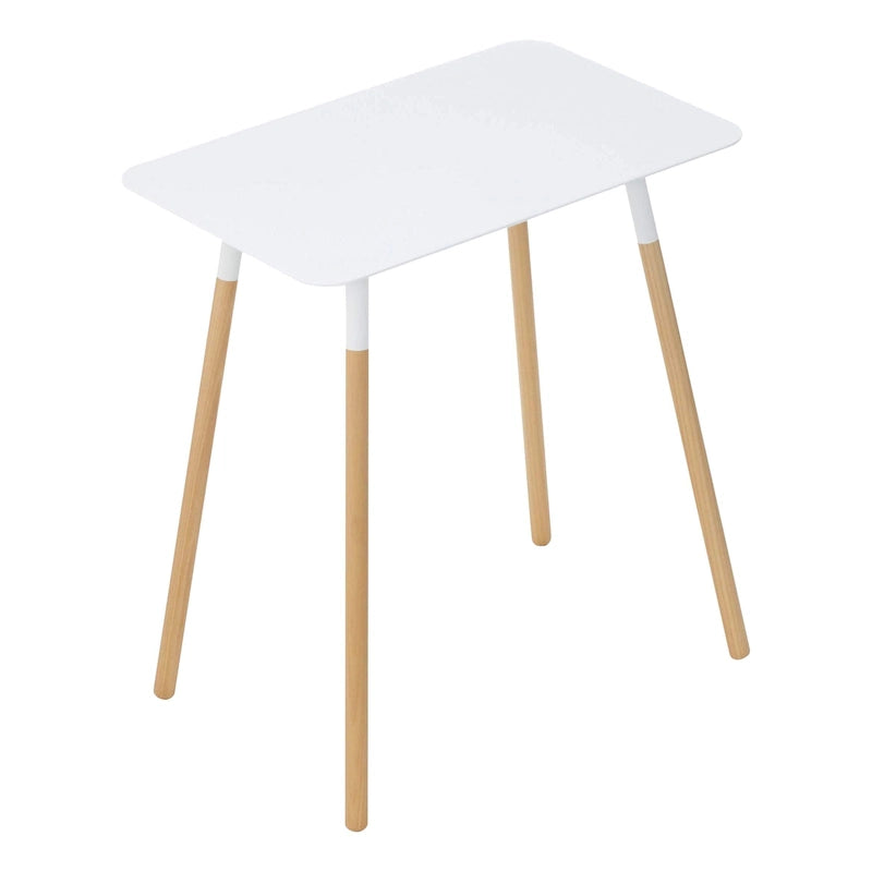 Steel Side Table, Holds 22 lbs - 11.81W x 17.72D x 19.69H inches