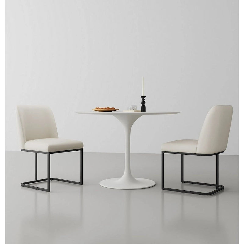 Faux Leather Dining Chair (Set of 2)
