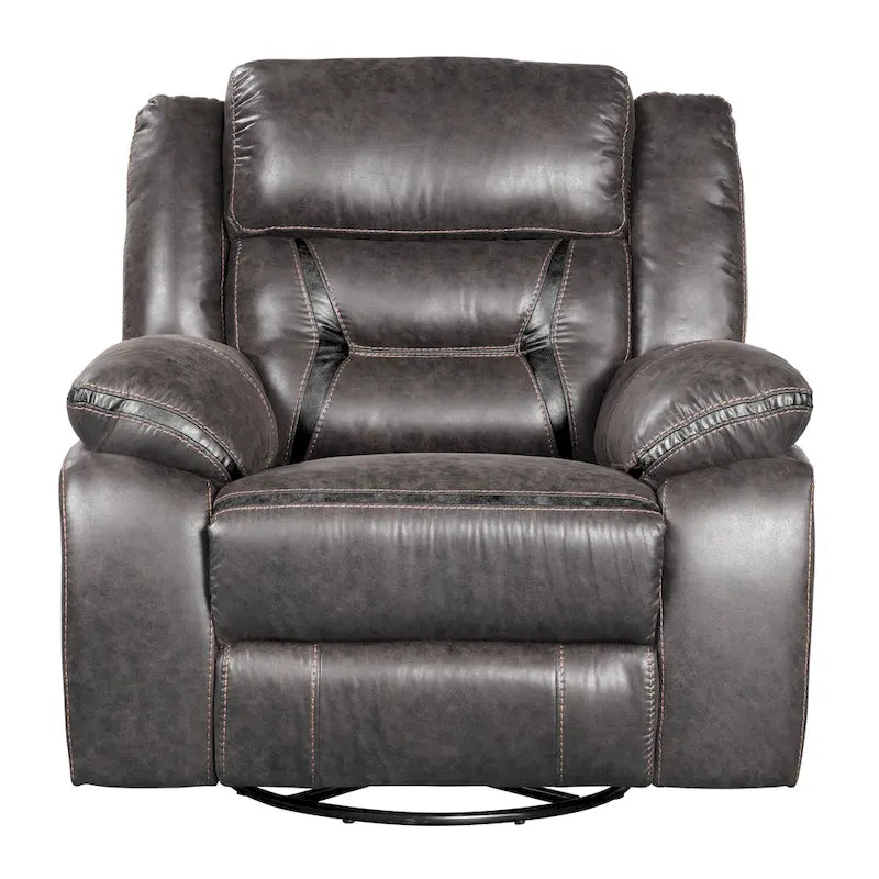 Manual Motion Recliner, Dark Chestnut