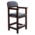 30-inch High Top Spectator Chair with Drink Holder and Cue Rest