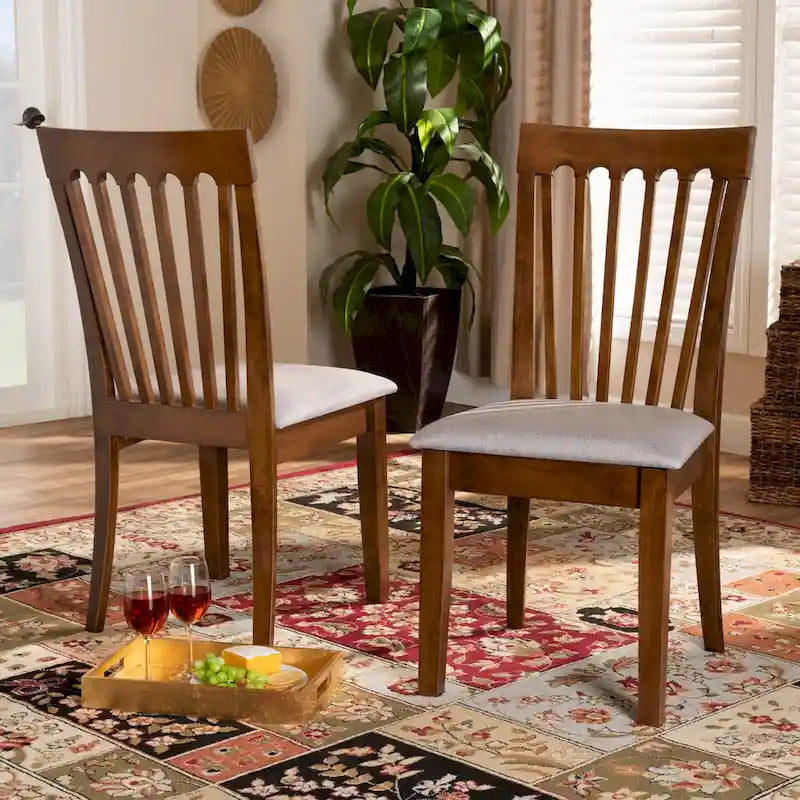 Modern 2-Piece Dining Chair Set