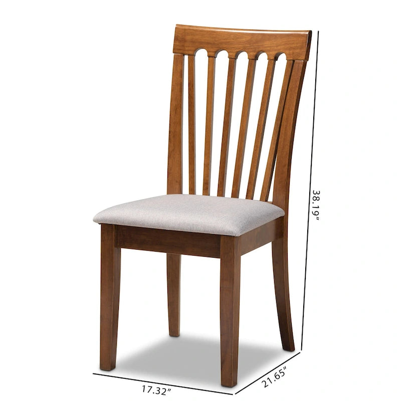 Modern 2-Piece Dining Chair Set