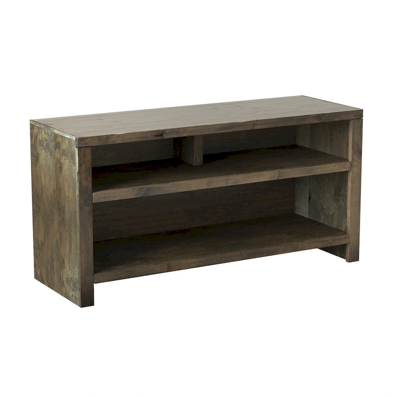 48-inch TV Stand, No Assembly Required, Barnwood Finish