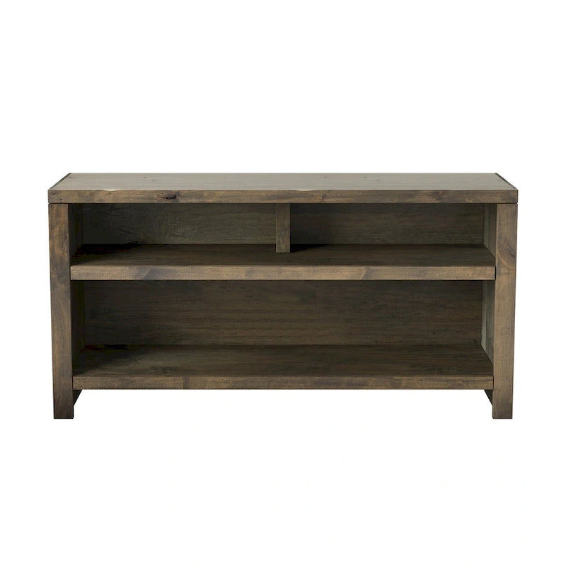 48-inch TV Stand, No Assembly Required, Barnwood Finish