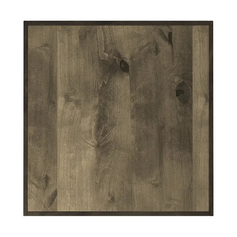 48-inch TV Stand, No Assembly Required, Barnwood Finish