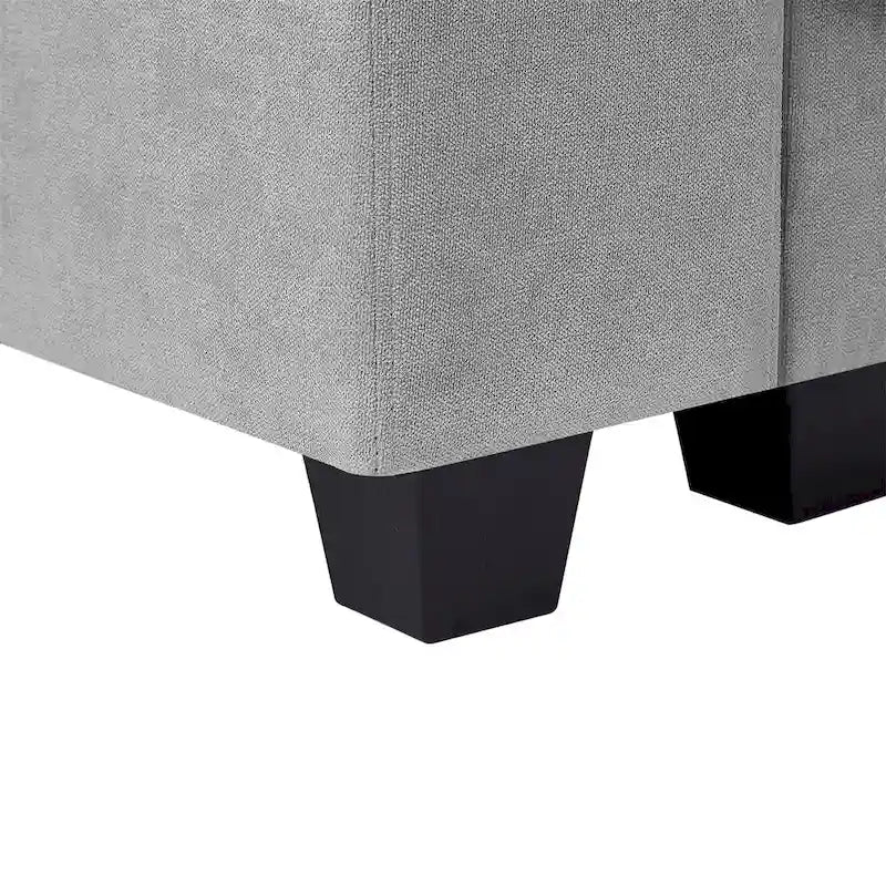 Convertible L-Shape Sectional Sofa with Reversible Chaise
