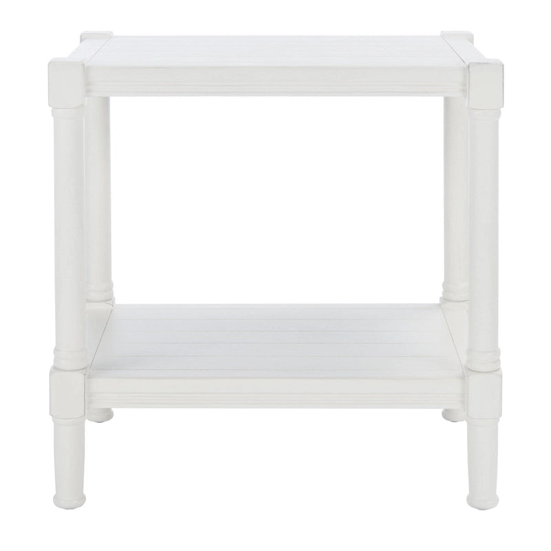 Rectangle Accent Table with Turned Legs - 22W x 15.8L x 22.8H