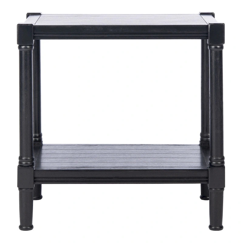 Rectangle Accent Table with Turned Legs - 22W x 15.8L x 22.8H