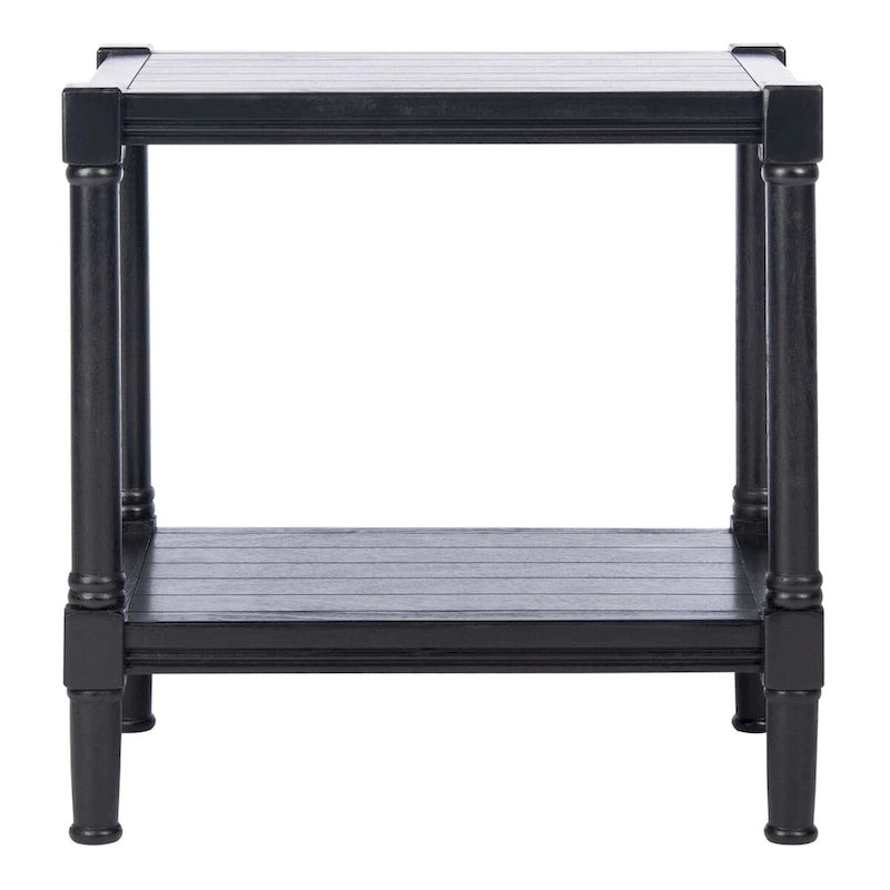 Rectangle Accent Table with Turned Legs - 22W x 15.8L x 22.8H