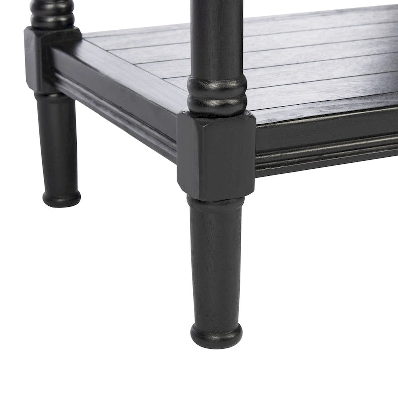 Rectangle Accent Table with Turned Legs - 22W x 15.8L x 22.8H