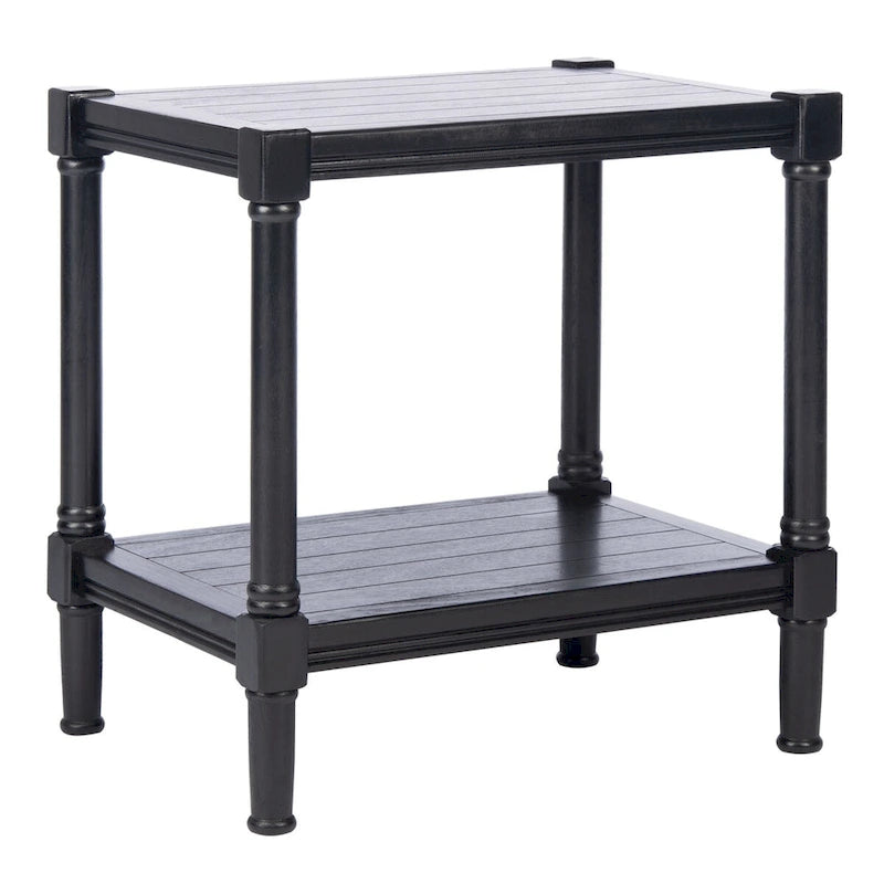 Rectangle Accent Table with Turned Legs - 22W x 15.8L x 22.8H