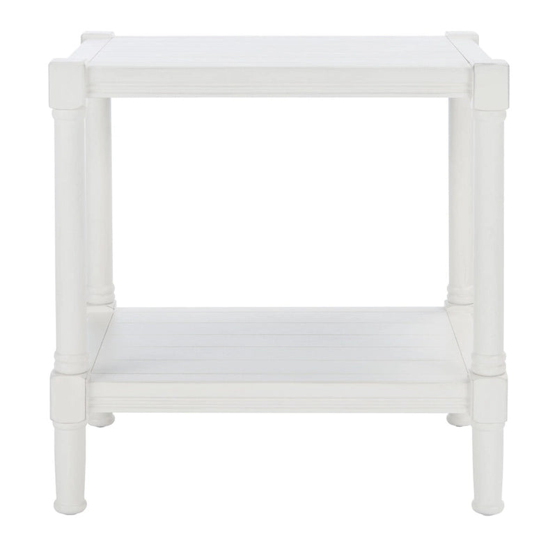 Rectangle Accent Table with Turned Legs - 22W x 15.8L x 22.8H