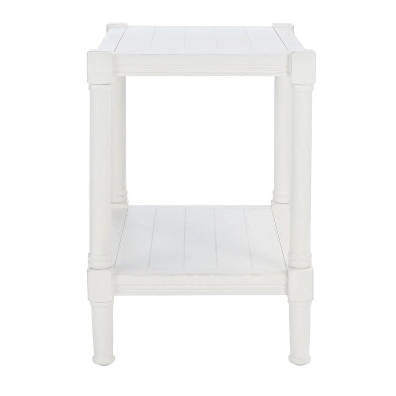Rectangle Accent Table with Turned Legs - 22W x 15.8L x 22.8H