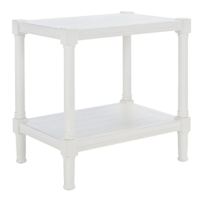 Rectangle Accent Table with Turned Legs - 22W x 15.8L x 22.8H