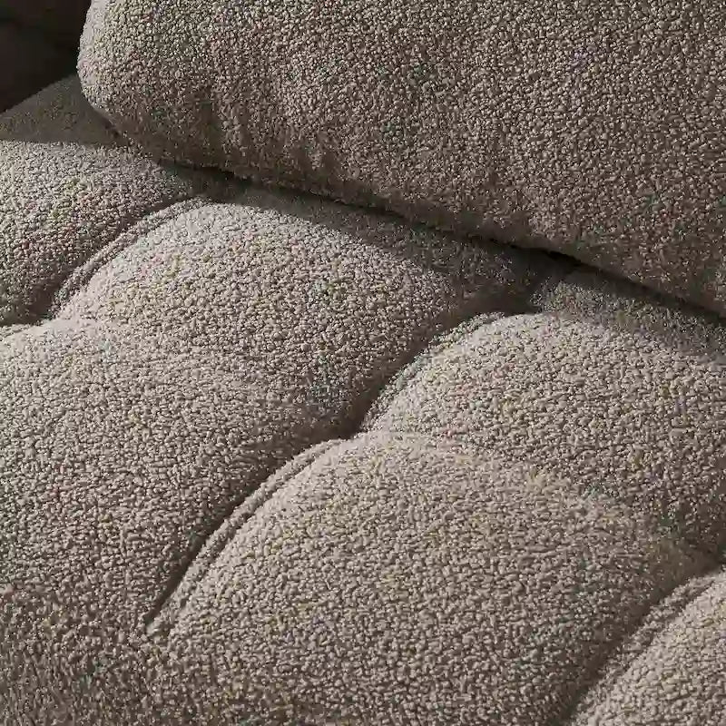 Convertible Sofa Bed Futon with Solid Wood Legs - Mustard Green Linen