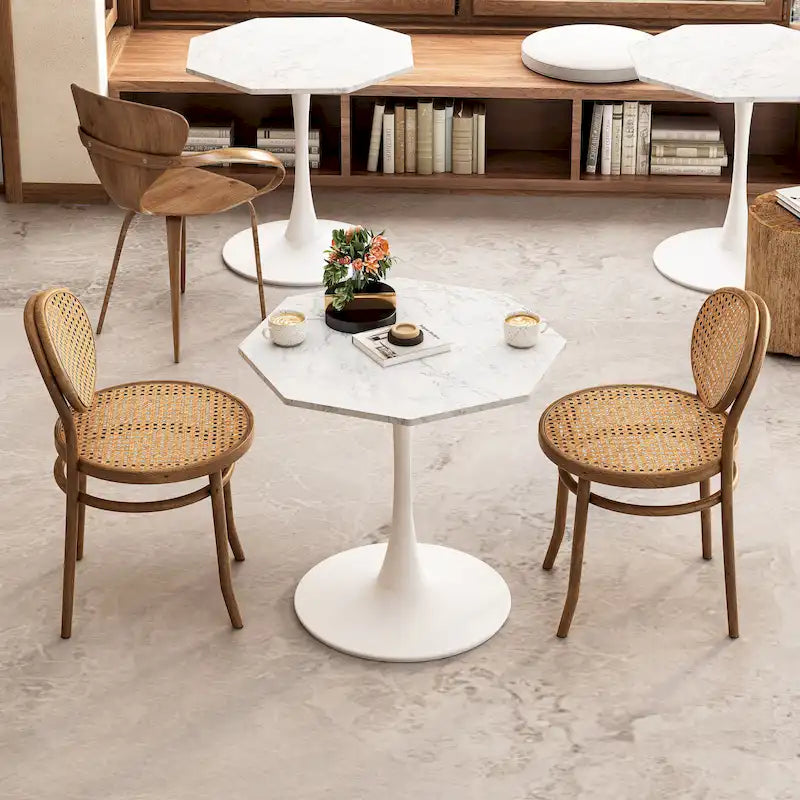 31.5" Modern Octagonal Dining Table