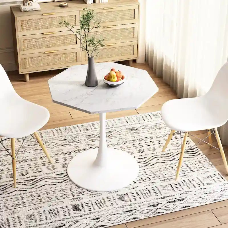 31.5" Modern Octagonal Dining Table