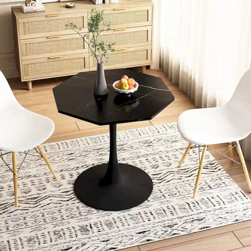 31.5" Modern Octagonal Dining Table