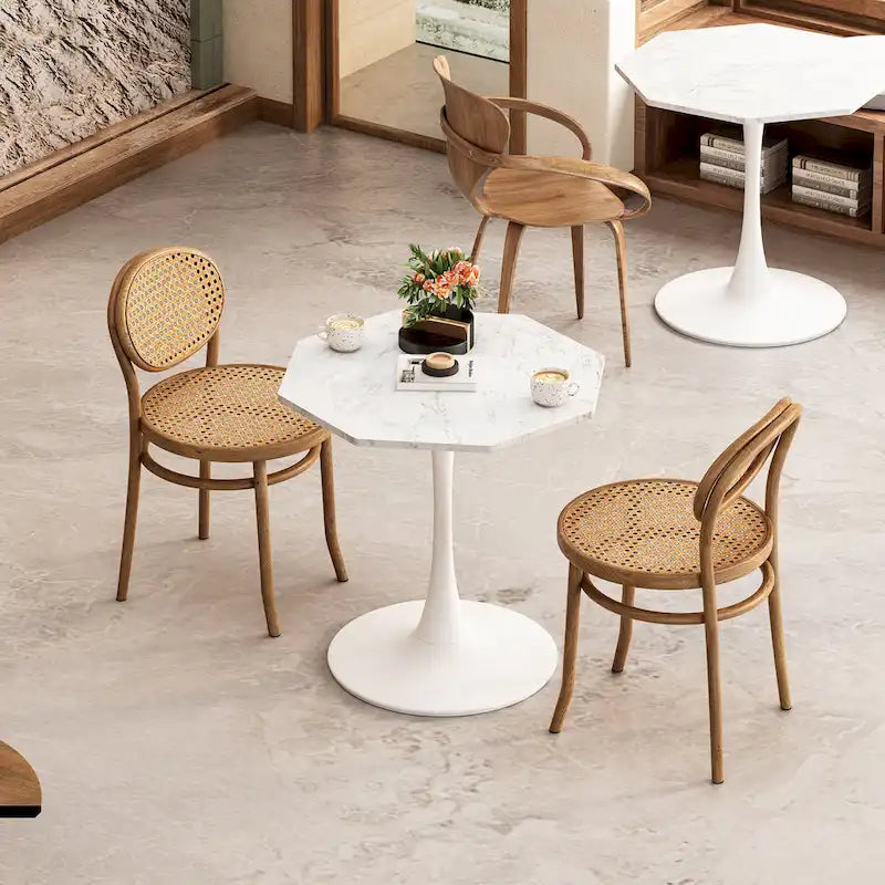 31.5" Modern Octagonal Dining Table