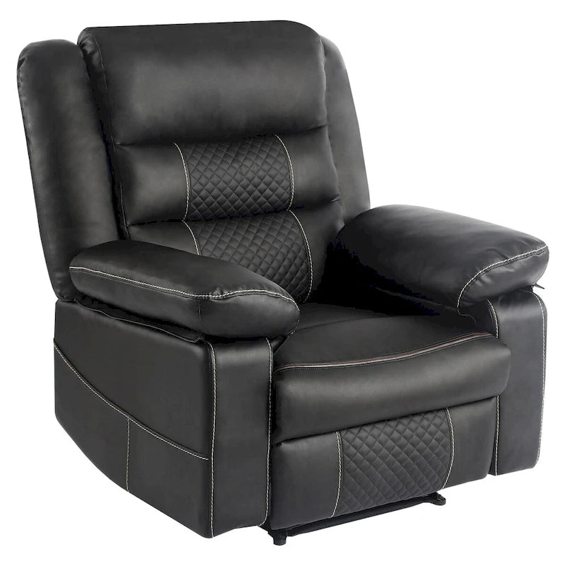 Manual Recliner Chair with 8-Point Massage & Lumbar Heat
