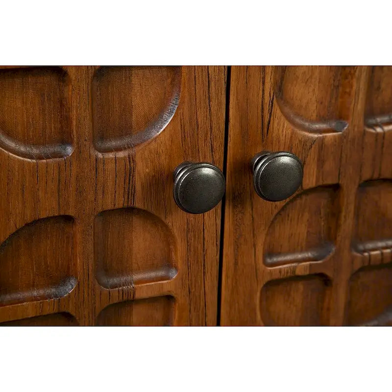 Reclaimed Elm 4-Door Sideboard