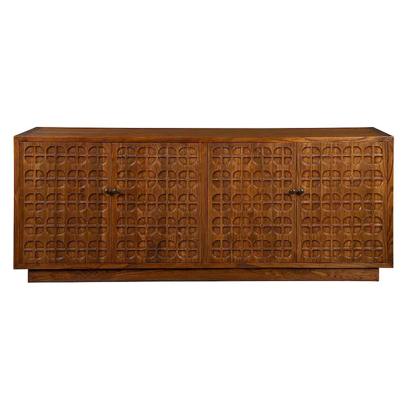 Reclaimed Elm 4-Door Sideboard